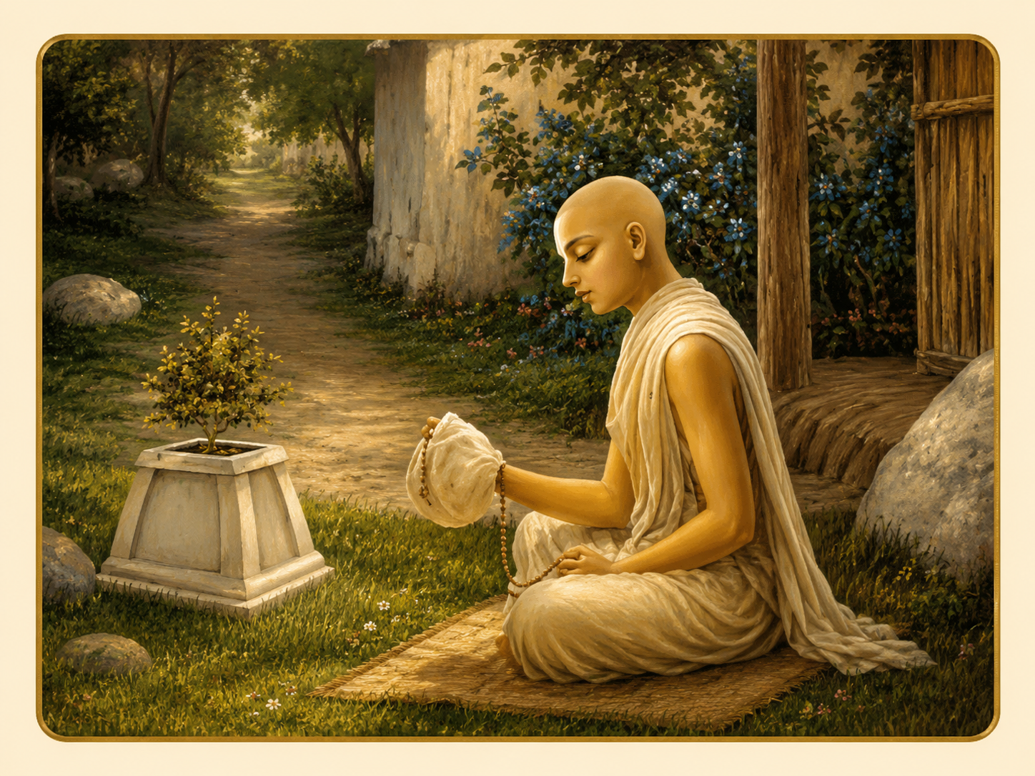 Japa beads and chanting the holy names